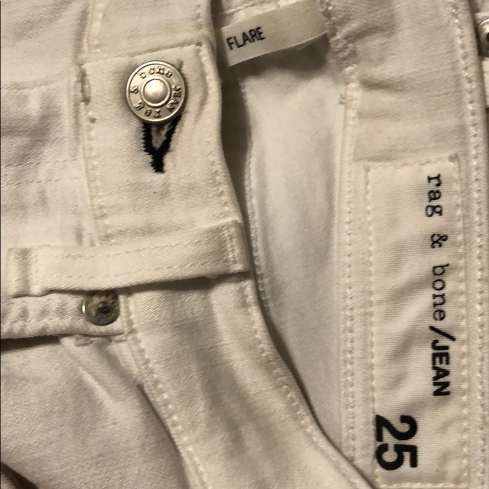 NWT Rag & Bone white Jeans - Picture 2 of 8